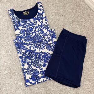 Lilly Pulitzer Luxletic Mela Active Dress with Undershorts, size Small
